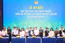 Ký kết hợp tác giáo dục nghề nghiệp.