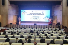 Quang cảnh buổi lễ ra mắt Quỹ đồng hành học sinh, sinh viên vùng khó khăn.