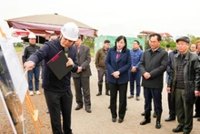 Lãnh đạo tỉnh Thái Nguyên kiểm tra tiến độ xây dựng tuyến đường liên kết, kết nối các tỉnh Thái Nguyên, Bắc Giang và Vĩnh Phúc.
