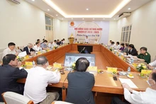 Một cuộc họp của Hội đồng Giáo sư Nhà nước. (Nguồn: http://hdgsnn.gov.vn)