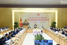 Thủ tướng Phạm Minh Chính phát biểu khai mạc Hội nghị. (Ảnh: Trần Hải)