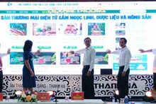Khai trương sàn thương mại điện tử sâm Ngọc Linh, dược liệu và nông sản.