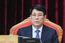 Đại tướng Lương Cường, Ủy viên Bộ Chính trị, Thường trực Ban Bí thư. (Ảnh: VGP/Nhật Bắc)