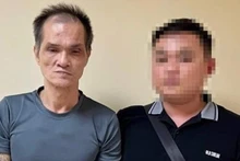 Đối tượng Vũ Văn Thắng bị Công an Quảng Ninh bắt giữ.