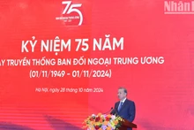 Tổng Bí thư Tô Lâm phát biểu tại Lễ kỷ niệm. (Ảnh: Đăng Khoa)