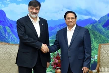 Thủ tướng Phạm Minh Chính đón Tư lệnh Thực thi pháp luật Iran Ahmad Reza Radan.