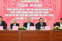 Quang cảnh buổi Tọa đàm.