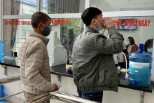 Cấp phát methadone tại Trung tâm kiểm soát bệnh tật tỉnh Lai Châu.