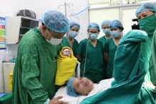 Sản phụ sinh con an toàn ở tuần thai 38.