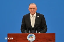 Thủ tướng Albanese. (Nguồn: AFP/TTXVN)