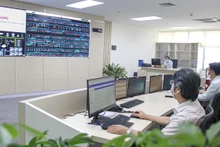Trung tâm điều hành lưới điện phân phối của EVNCPC.