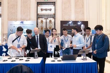 Hội nghị quốc tế thu hút sự quan tâm của nhiều chuyên gia nước ngoài trong lĩnh vực công nghệ 3D.