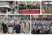 Lao động đi làm việc tại Hàn Quốc. (Ảnh minh họa: Colab)