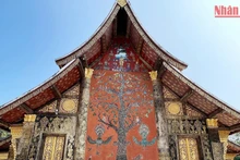 Wat Xiengthong là một trong những ngôi chùa cổ nhất của thành phố Luang Prabang, được xây dựng từ những năm 1559-1560. (Ảnh: QUỐC DŨNG)