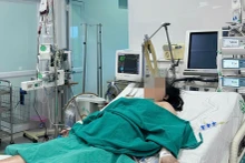 Sản phụ được theo dõi tại Bệnh viện Bệnh Nhiệt đới Trung ương.