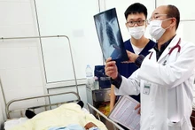 Bệnh nhân được điều trị tại Bệnh viện Bạch Mai.