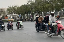 Không khí lạnh tiếp tục tăng cường ở miền bắc. Ảnh: Đ.T