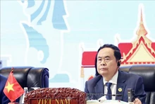 Chủ tịch Quốc hội Trần Thanh Mẫn tại Phiên toàn thể thứ nhất Đại hội đồng AIPA-45. 