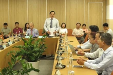 Giám đốc Sở Công thương thành phố Bùi Tá Hoàng Vũ giới thiệu HCM Expo 2023.