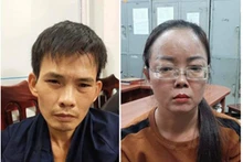 Đối tượng Bùi Tiến Hải và Lê Hồng Vân.