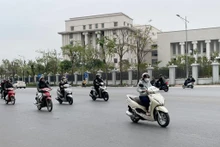Khu vực Hà Nội nhiệt độ phổ biến 15-18 độ. Ảnh: Đ.T