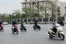 Không khí lạnh tiếp tục tăng cường ở miền bắc. Ảnh: Đ.T