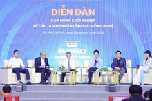 Các đại biểu tham gia thảo luận tại diễn đàn. (Ảnh: Trung tâm Truyền thông và sự kiện, Bộ Giáo dục và Đào tạo)