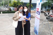 Thí sinh tham gia kỳ thi đánh giá năng lực của Đại học Quốc gia Thành phố Hồ Chí Minh năm 2023 tại Đồng Nai.