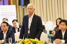 Phó Chủ tịch Ủy ban nhân dân Thành phố Hồ Chí Minh Võ Văn Hoan phát biểu tại hội thảo.