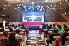Quang cảnh Lễ công bố Tuần lễ Công nghệ chuỗi khối và trí tuệ nhân tạo Việt Nam 2025 - Super Vietnam 2025.