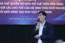 Tại hội nghị, chuyên gia chia sẻ hoạt động vườn ươm doanh nghiệp.