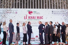 Các đại biểu khai mạc Triển lãm quốc tế Food và Hotel Vietnam 2024. 