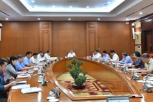 Toàn cảnh cuộc họp. (Ảnh: Đăng Khoa)