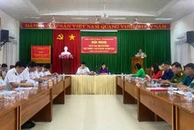 Hội nghị đoàn kết quân dân do Hải đoàn 129 tổ chức.