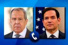 Bộ trưởng Ngoại giao Liên bang Nga Sergei Lavrov (trái) và người đồng cấp Mỹ Marco Rubio điện đàm. (Ảnh: Bộ Ngoại giao Nga)