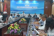 Quang cảnh buổi họp báo.