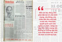 Bài viết của Bác Hồ trên Báo Nhân Dân ngày 3/2/1969.