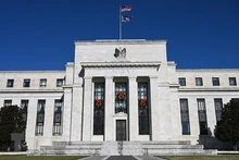 Trụ sở Cục Dự trữ Liên bang Mỹ (FED) ở Washington, DC, Mỹ. (Ảnh: AFP/TTXVN)