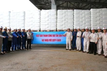 BSR xuất bán 500 tấn sản phẩm hạt nhựa mới BOPP F3030 đầu tiên (Ảnh: BSR cung cấp)