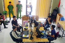 Công an kiểm tra hành chính tại trụ sở làm việc của Công ty S1 Media.