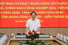Đồng chí Trần Tuấn Anh phát biểu tại buổi làm việc.