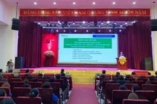 Quang cảnh lễ bế mạc.