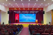 Quang cảnh lễ khai mạc.