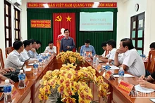 Cuộc họp giao ban báo chí tháng 11/2023 do Ban Tuyên giáo Tỉnh ủy Bình Thuận, Sở Thông tin và Truyền thông và Hội Nhà báo Việt Nam tỉnh Bình Thuận tổ chức.