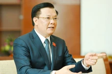 Đồng chí Đinh Tiến Dũng, Ủy viên Bộ Chính trị, Bí thư Thành ủy Hà Nội.