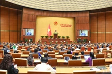 Quang cảnh Kỳ họp thứ 8, Quốc hội khóa XV. (Ảnh: DUY LINH)