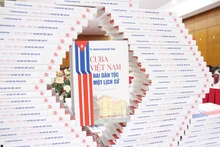 Cuốn sách “Cuba-Việt Nam: Hai dân tộc, một lịch sử”. 