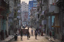 Quang cảnh đường phố ở thủ đô Havana, Cuba ngày 15/4/2023. (Ảnh: Reuters)