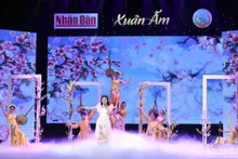 “Xuân ấm 2023” lan tỏa thông điệp sẻ chia, yêu thương, chung tay vì người nghèo. (Ảnh: THÀNH ĐẠT)