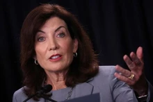 Thống đốc bang New York Kathy Hochul. (Ảnh: Reuters)